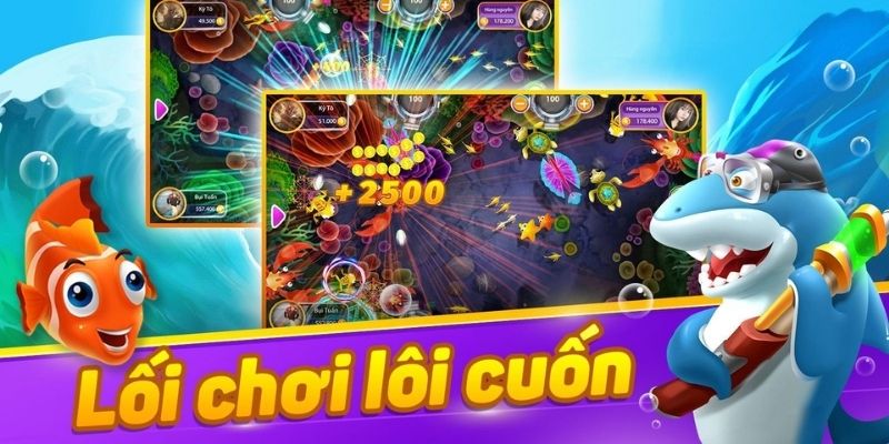 Sảnh bắn cá đa dạng lựa chọn cho bet thủ